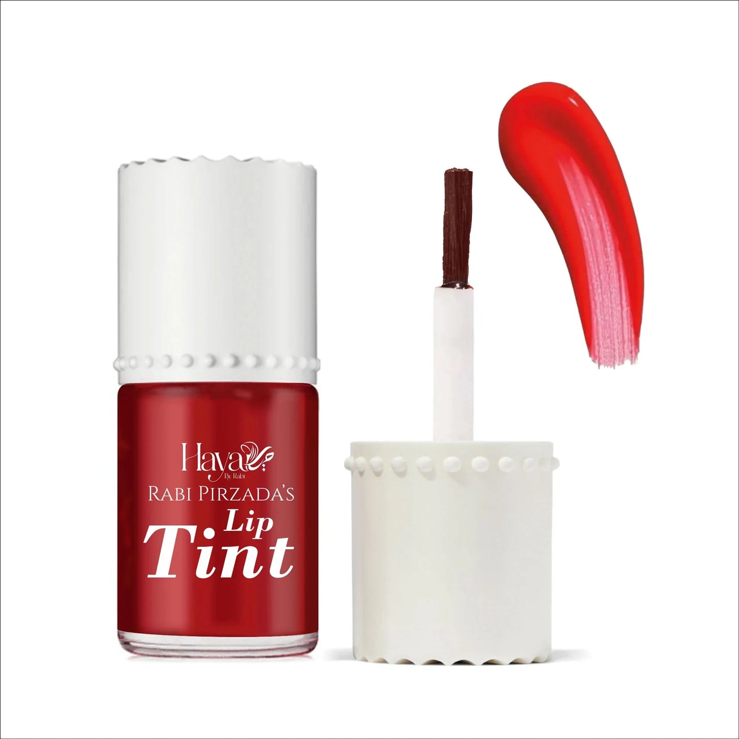 Haya by Rabi long lasting red lip tint and cheek stain for a natural glow