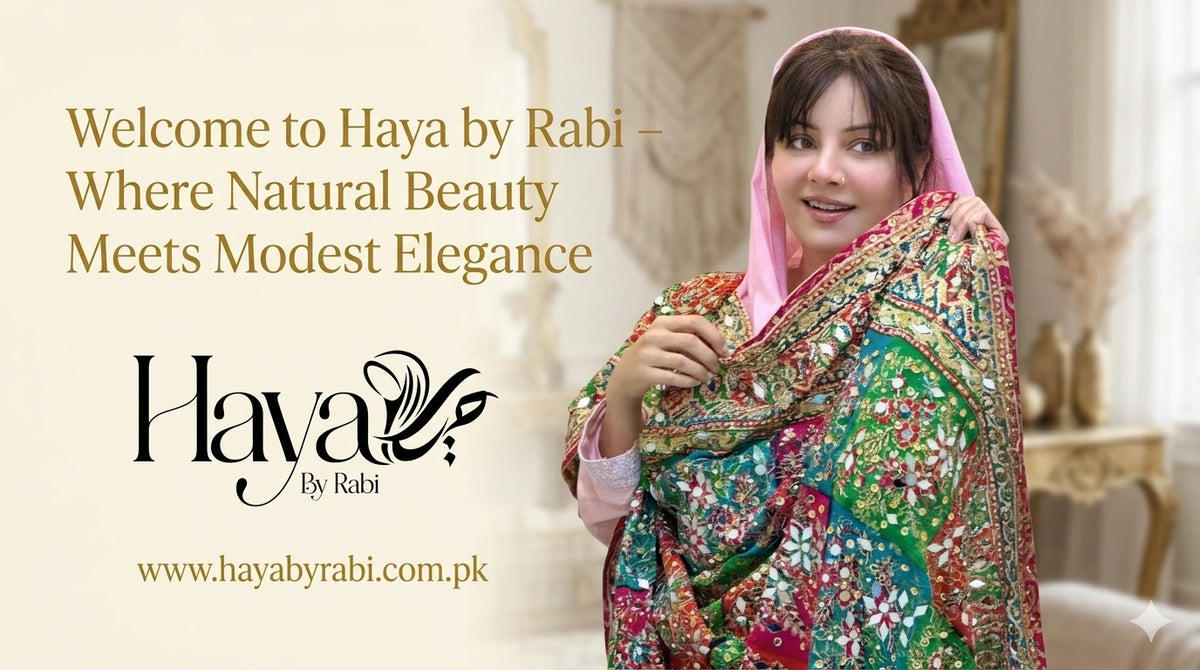 Haya Rae Haya by Rabi - Modest Fashion, Beauty & Wellness – Haya By Rabi